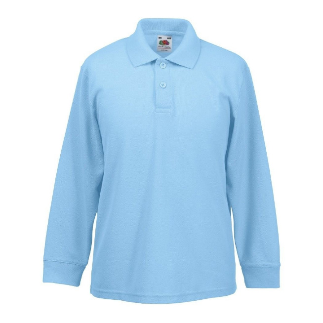 Long sleeve childrens polo shirts